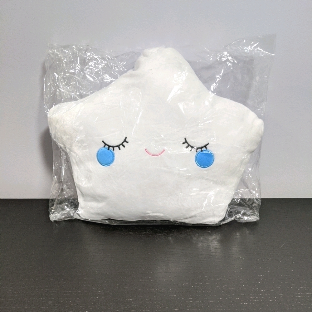 Sleeping Star Accent Pillow